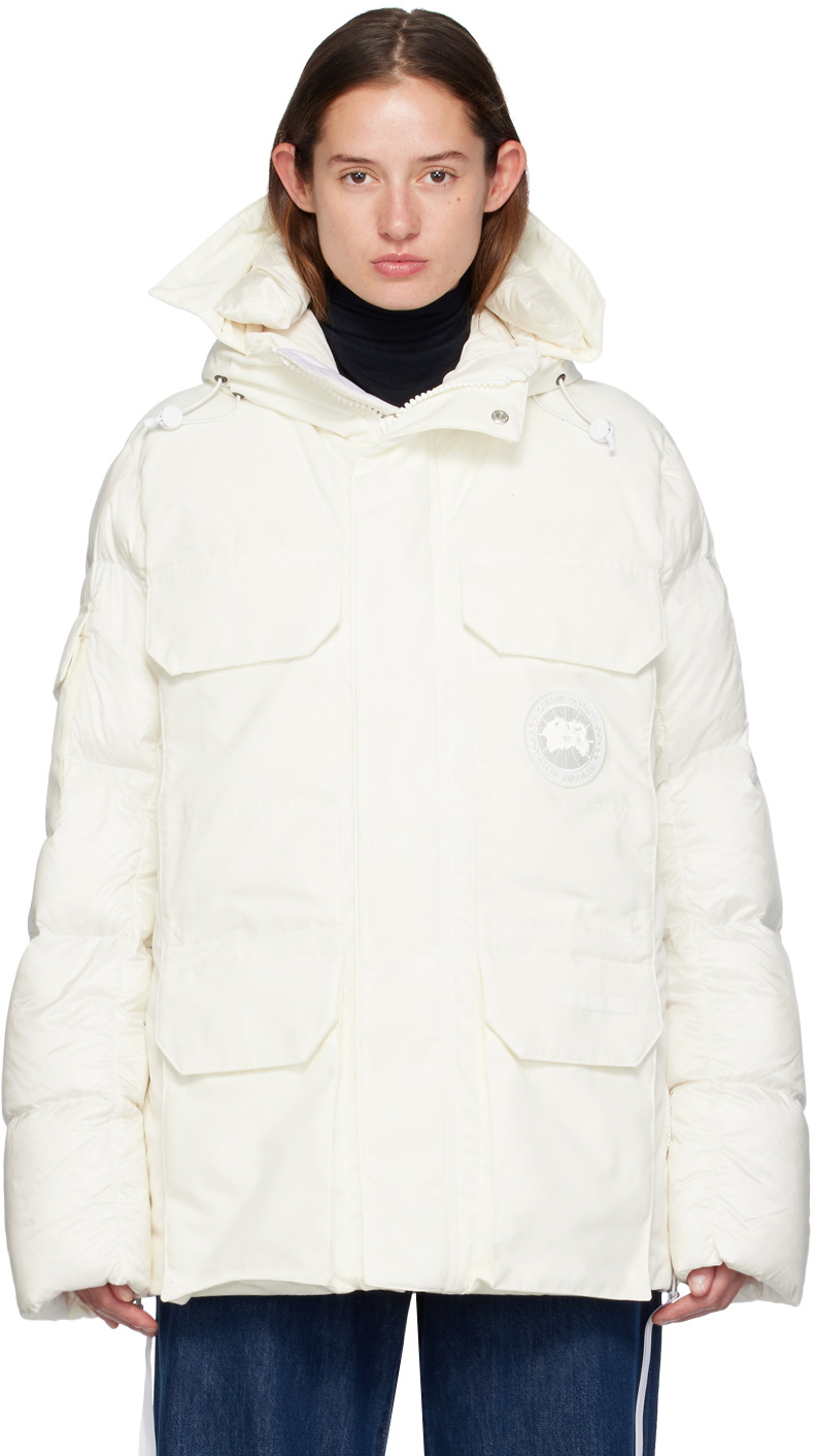 Expedition down & feather fill fashion hooded parka