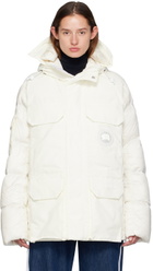Canada Goose White Paradigm Expedition Down Parka