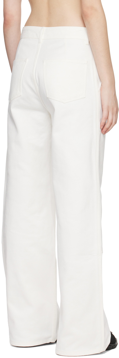 Cecilie Bahnsen White Virginia Trousers