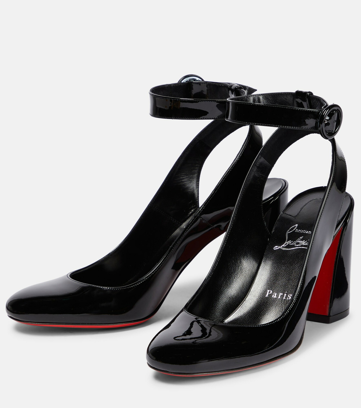 Christian Louboutin - Miss Sab slingback leather pumps