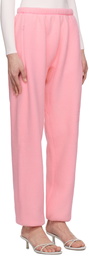 Alexander Wang Pink Embossed Lounge Pants