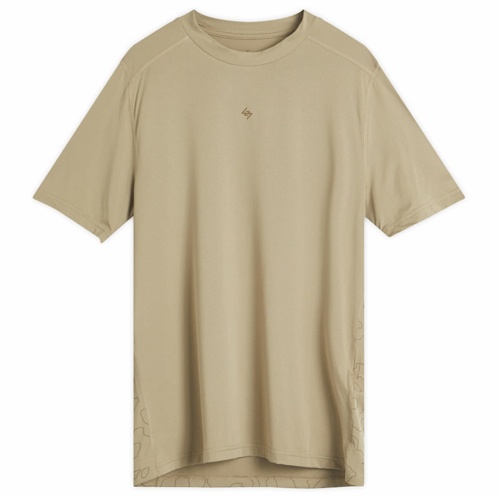 Photo: Represent Men's 247 Contour Run T-Shirt in Pebble