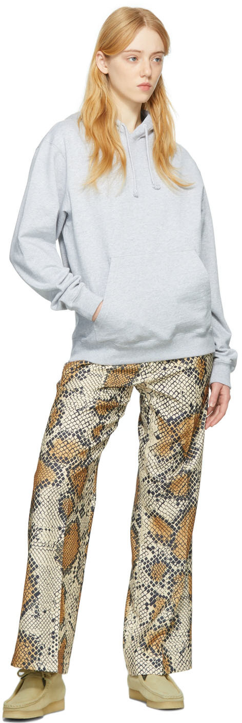 Stockholm (Surfboard) Club Beige Polyester Trousers