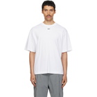 Off-White White Rubbed Paint Arrow Skate T-shirt