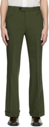 Ernest W. Baker Green 70's Trousers