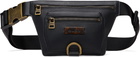 Hugo Black Grained Belt Bag
