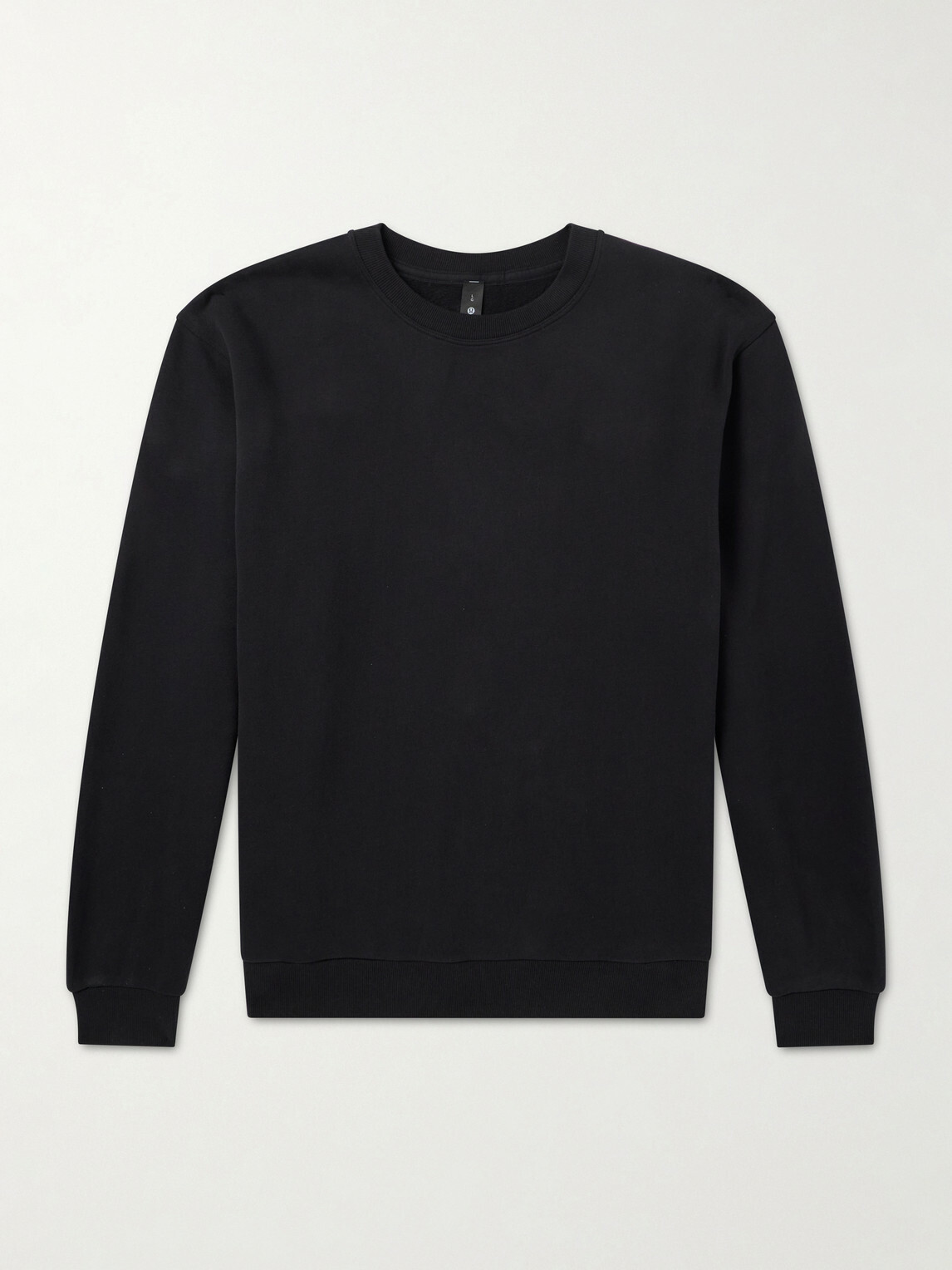 Lululemon - Steady State Crew Cotton-Blend Jersey Sweatshirt - Black