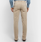 Boglioli - Sand Slim-Fit Tapered Cotton-Blend Corduroy Suit Trousers - Neutrals