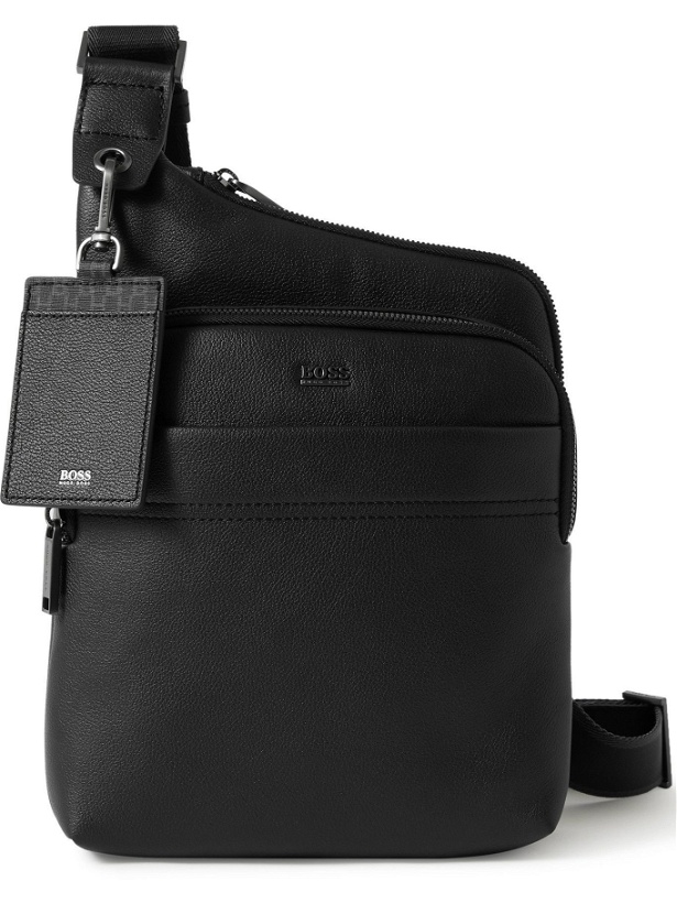 Photo: Hugo Boss - Full-Grain Leather Messenger Bag