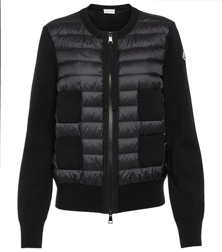 Photo: Moncler Down-paneled wool jackets