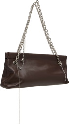 Justine Clenquet Brown Flor Chain Bag