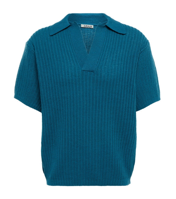 Photo: Auralee - Ribbed-knit cotton and wool top