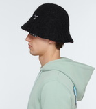 Off-White Alpaca and mohair bucket hat