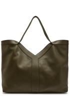 Saint Laurent Y Leather Tote bag - Dark Brown - One Size