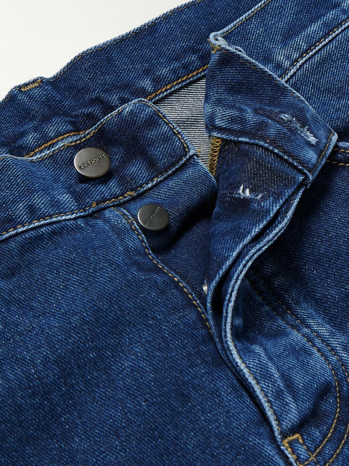 Carhartt WIP - Newel Tapered Logo-Appliquéd Jeans - Blue Carhartt WIP