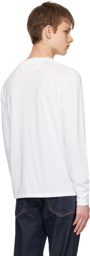 TOM FORD White Crewneck Long Sleeve T-Shirt