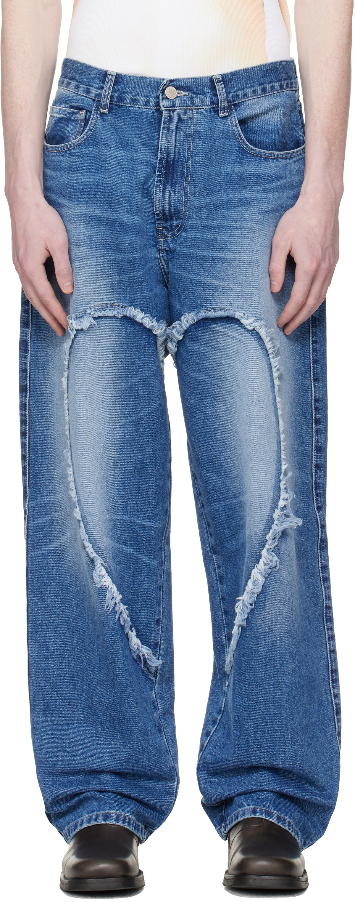 Carne Bollente Blue 'Love Pants Gone Wild' Jeans Carne Bollente