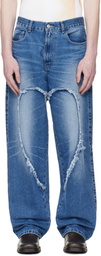 Carne Bollente Blue 'Love Pants Gone Wild' Jeans