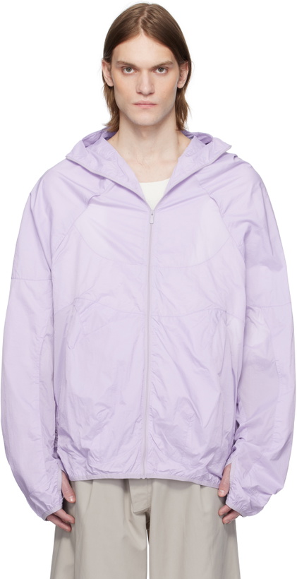 Photo: A. A. Spectrum Purple Hazma Shell Jacket