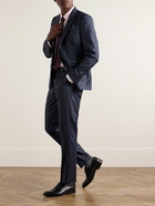 Paul Smith - Slim-Fit Prince of Wales Checked Wool Suit Trousers - Blue