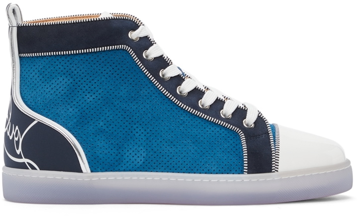 Photo: Christian Louboutin Fun Louis High-Top Sneakers