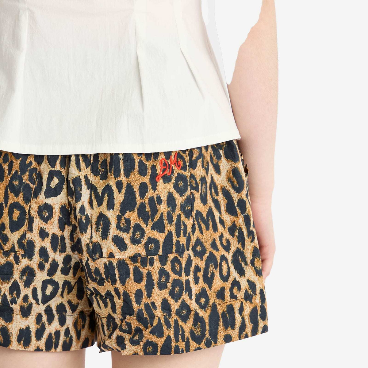 DAMSON MADDER☆LEOPARD PULL ON SHORTS Damson Madder Pull On Shorts Leopard | END. (US)
