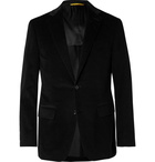 Canali - Black Kei Slim-Fit Cotton-Blend Corduroy Suit Jacket - Black