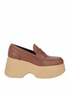 Hogan Womens Loafers in Brown