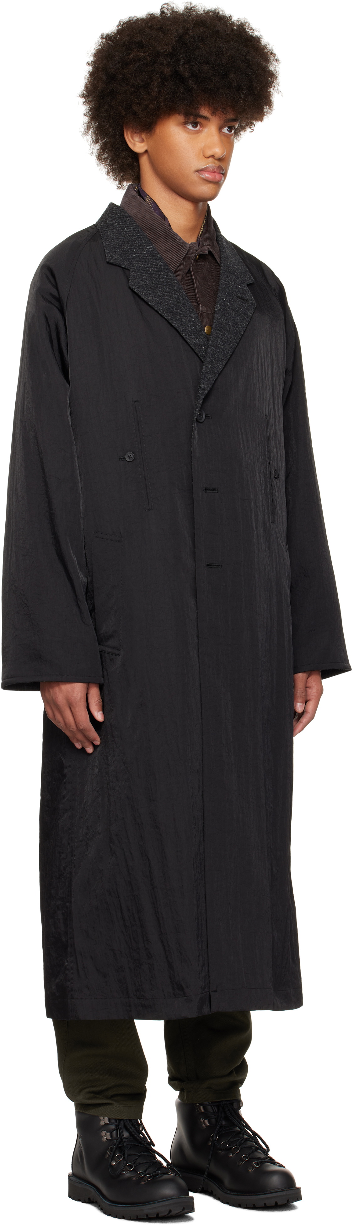 FLAX TOP GABARDINE RAGLAN SLEEVE JACKET