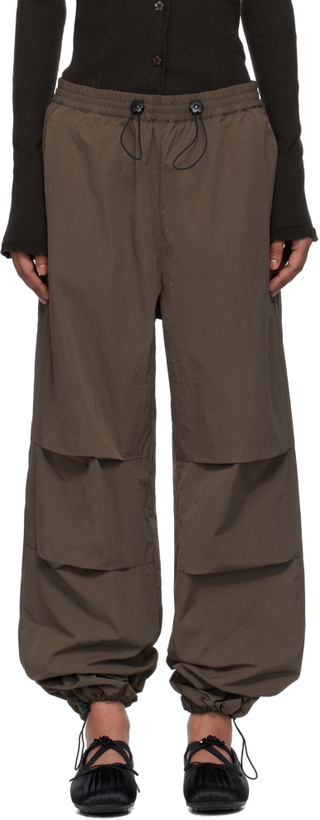 Photo: Cecilie Bahnsen Brown Brooks Trousers