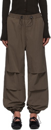 Cecilie Bahnsen Brown Brooks Trousers
