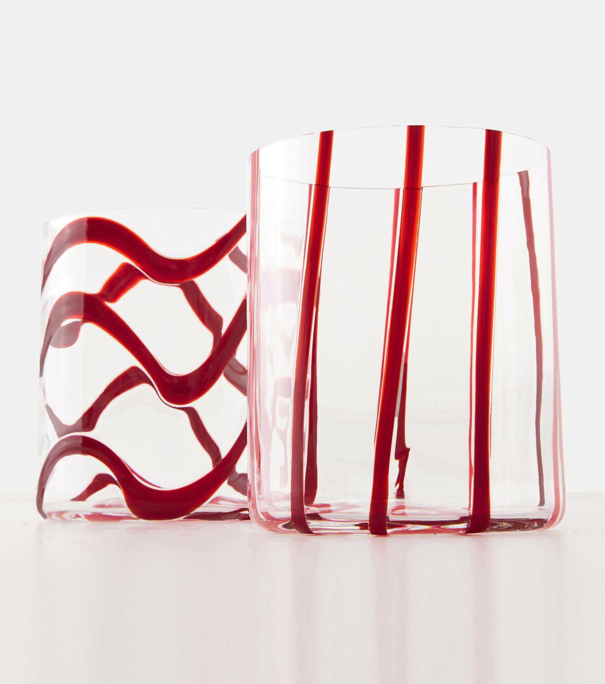 NasonMoretti Cyrus Set of 2 glass tumblers
