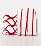 NasonMoretti Cyrus Set of 2 glass tumblers