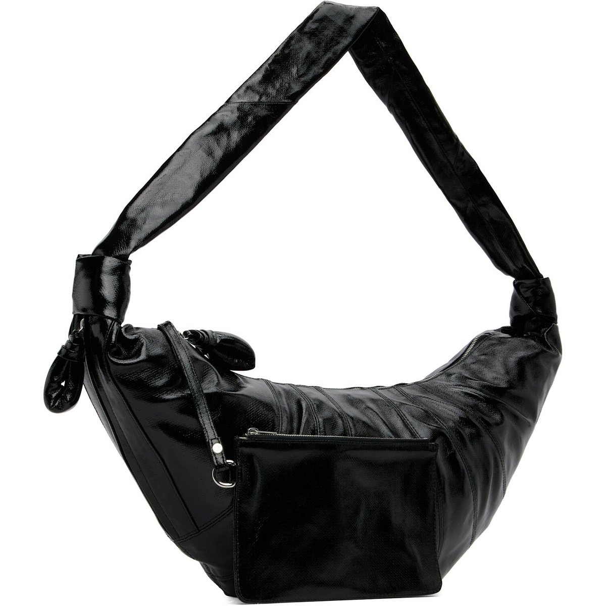LEMAIRE Black Large Croissant Bag