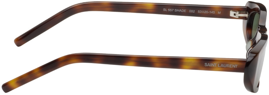Saint Laurent Tortoiseshell SL 557 Shade Sunglasses Saint