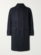Kaptain Sunshine - Traveller Wool Coat - Blue