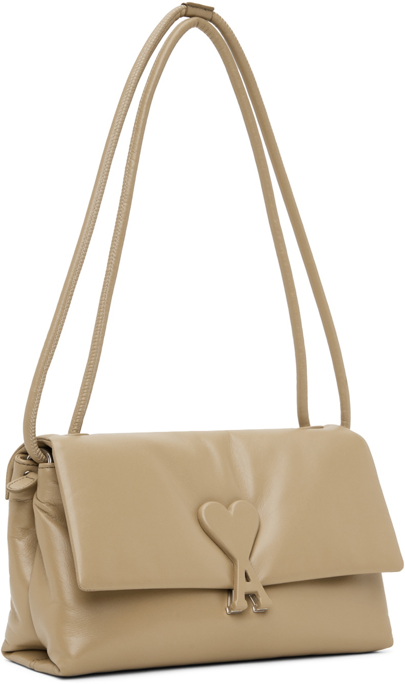 AMI Paris Beige Voulez-Vous Bag AMI