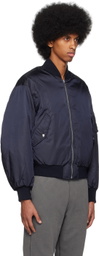 John Elliott Navy Andes Down Bomber Jacket