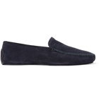 Thom Sweeney - Suede Slippers - Blue
