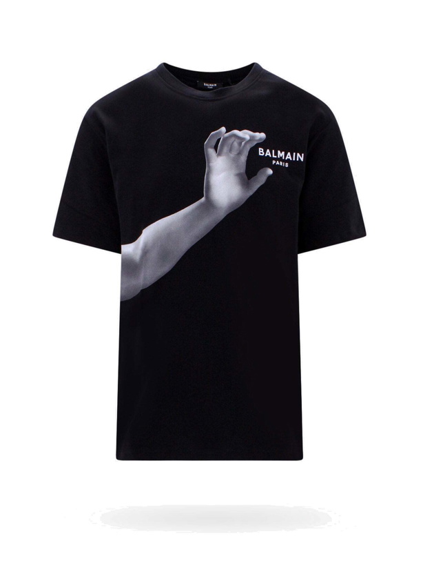 Photo: Balmain T Shirt Black   Mens