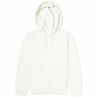 Napapijri Women's Patch Logo Hoodie in White Whisper