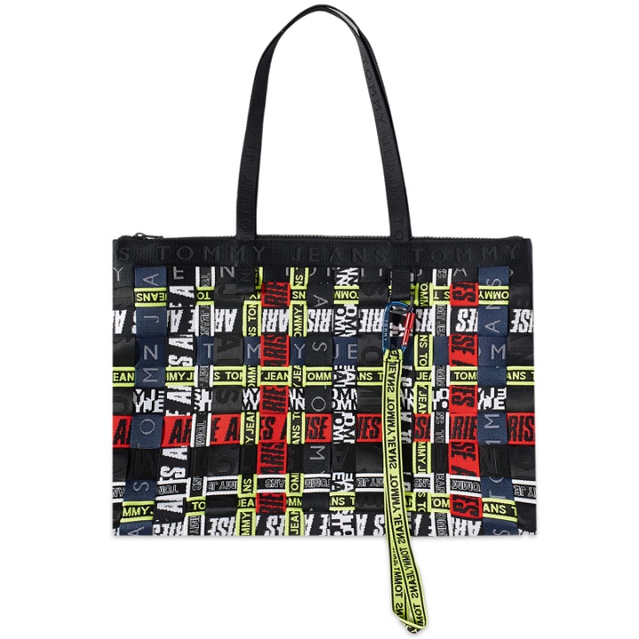 Photo: Tommy Jeans x Aries Woven Webbing Bag in Tape Mix