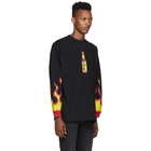 Vetements Black Hot Sauce T-Shirt