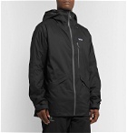 Patagonia - Insulated Snowshot H2No Performance Standard Micro-Twill Hooded Jacket - Black