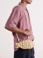 Vilebrequin - Bogue Raffia Pouch - Neutrals