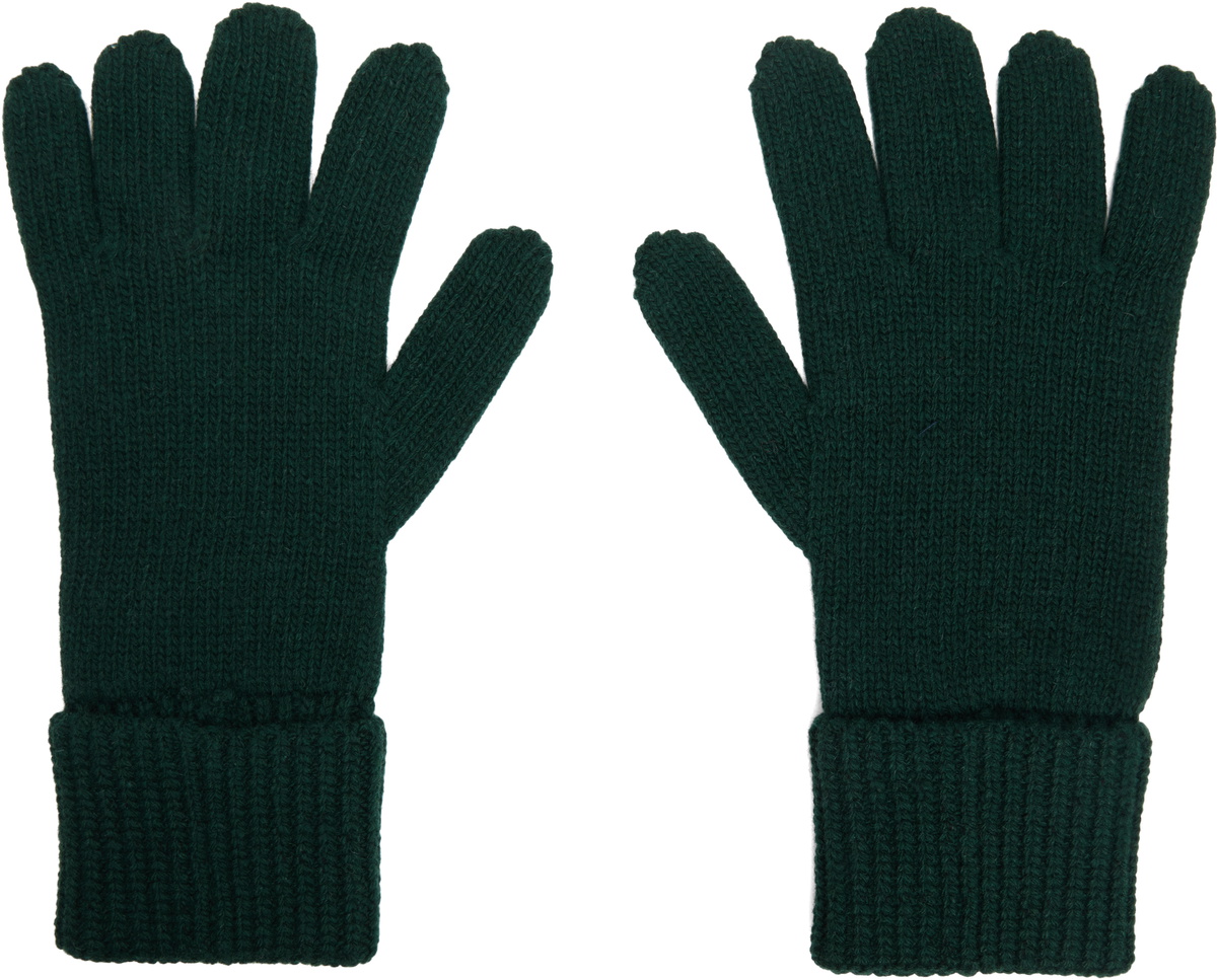 Vivienne Westwood Green Sporty Gloves
