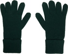 Vivienne Westwood Green Sporty Gloves