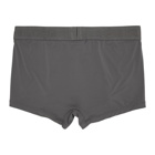 Calvin Klein Underwear Grey Micro Low-Rise Boxer Briefs