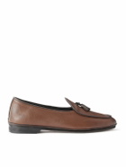 Rubinacci - Tasseled Full-Grain Leather Loafers - Brown
