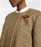 Chloé Wool-blend tweed jacket